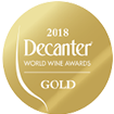2018年“英国Decanter(醇鉴)世界葡萄酒大赛”金奖